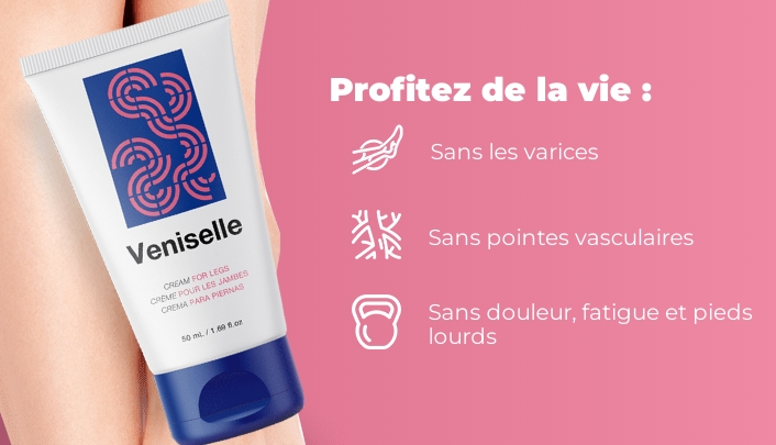 Veniselle - Soutien Pour Veines Saines - Flacon 50 Ml - Neuf Sous Emballage