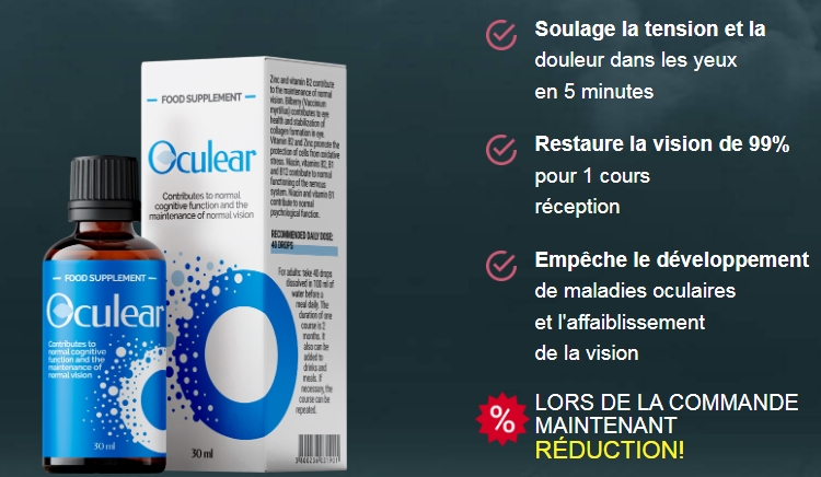 ᐉ Oculear en Pharmacie - [50% de Réduction] Prix - Avis Medical - forum