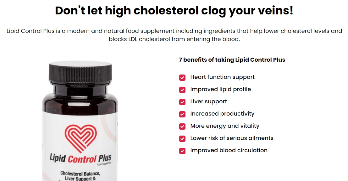 ᐉ Lipid Control Plus in Pharmacy - [50% Discount] Price - Medical ...